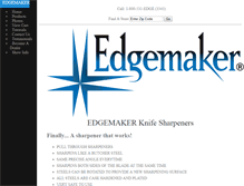 Tablet Screenshot of edgemaker.com